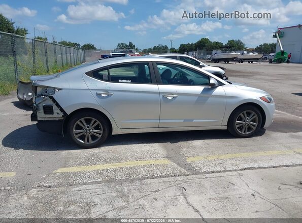 5NPD84LF9HH025222 2017 HYUNDAI ELANTRA Серебряный Панорамный вид салона 360°