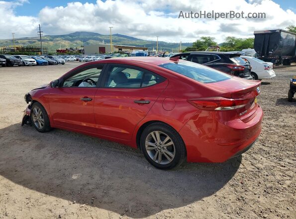 5NPD84LF9HH034731 2017 HYUNDAI ELANTRA Red უკანა მარცხენა