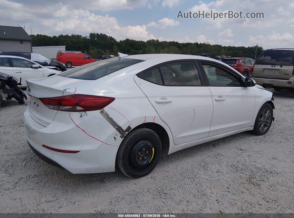 5NPD84LF9HH042408 2017 HYUNDAI ELANTRA White Trasero derecho