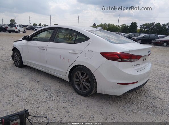 5NPD84LF9HH042408 2017 HYUNDAI ELANTRA White Trasero izquierdo