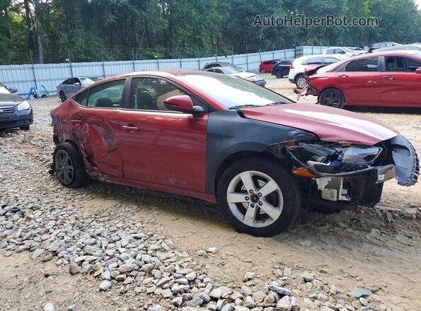 5NPD84LF9HH053909 2017 HYUNDAI ELANTRA Red Delantero derecho