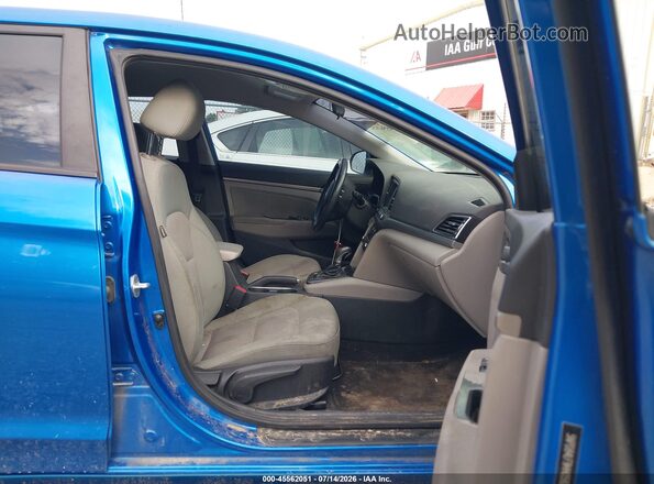 5NPD84LF9HH059208 2017 HYUNDAI ELANTRA Blue Սալոնի դիմացի տեսք