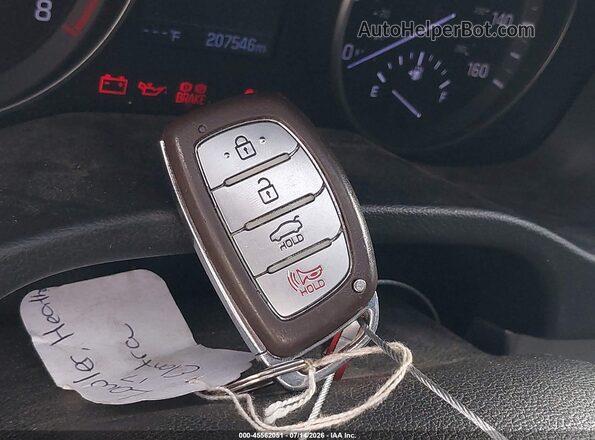 5NPD84LF9HH059208 2017 HYUNDAI ELANTRA Blue Առջևի վահանակի տեսք