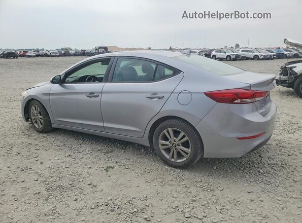 5NPD84LF9HH059290 2017 HYUNDAI ELANTRA Silver Rear left