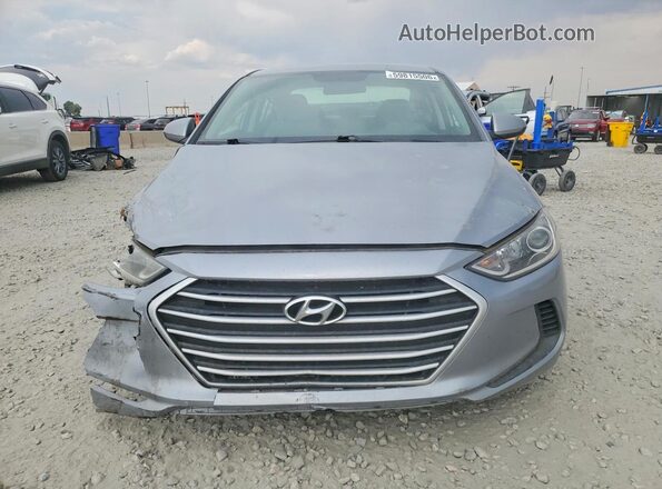 5NPD84LF9HH059290 2017 HYUNDAI ELANTRA Silver Front view