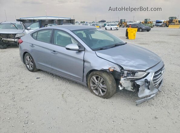 5NPD84LF9HH059290 2017 HYUNDAI ELANTRA Silver Front right