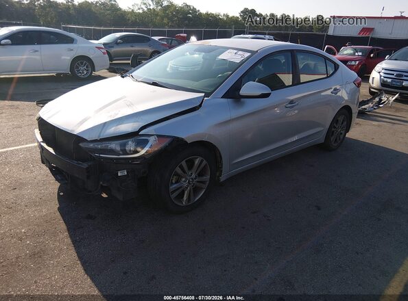 5NPD84LF9HH060309 2017 HYUNDAI ELANTRA Silver Przód lewy