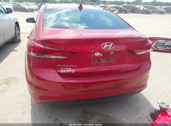 5NPD84LF9HH070046 2017 HYUNDAI ELANTRA Красный 