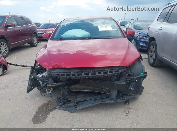 5NPD84LF9HH070046 2017 HYUNDAI ELANTRA Красный Вид щитка приборов