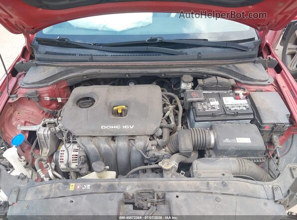 5NPD84LF9HH070046 2017 HYUNDAI ELANTRA Красный Вид сзади