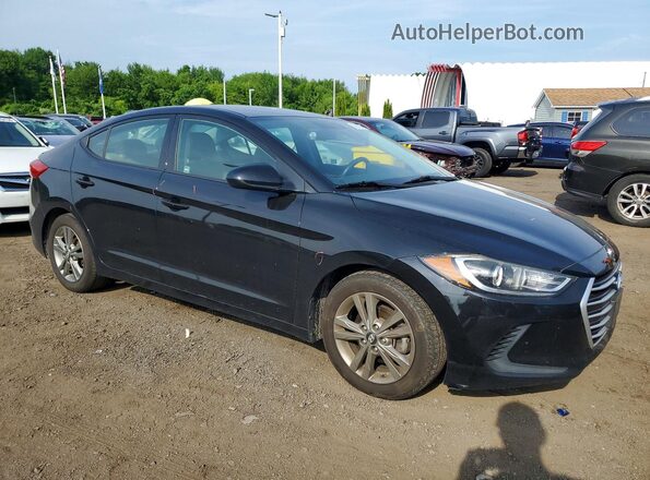 5NPD84LF9HH074016 2017 HYUNDAI ELANTRA Black Передня права чверть