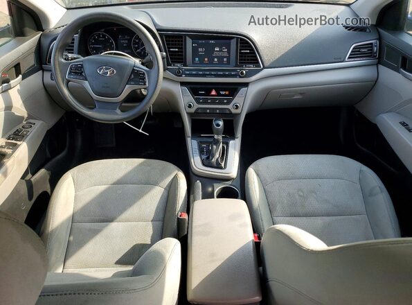 5NPD84LF9HH074016 2017 HYUNDAI ELANTRA Black Вид панелі приладів