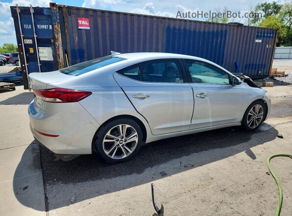 5NPD84LF9HH075442 2017 HYUNDAI ELANTRA Silver Հետևի աջ
