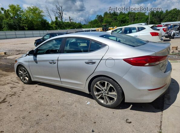 5NPD84LF9HH075442 2017 HYUNDAI ELANTRA Silver Հետևի ձախ