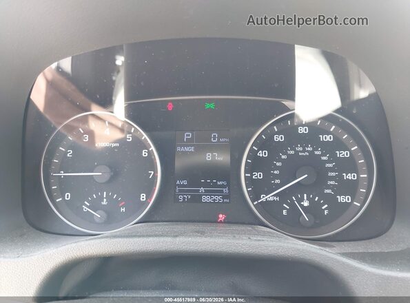 5NPD84LF9HH089308 2017 HYUNDAI ELANTRA Серебряный Вид задних сидений