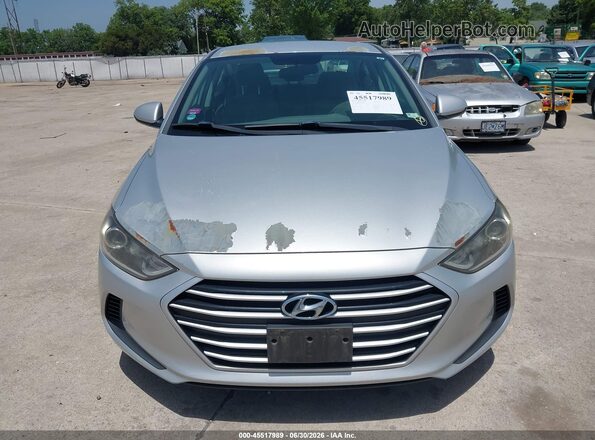 5NPD84LF9HH089308 2017 HYUNDAI ELANTRA Серебряный Вид щитка приборов