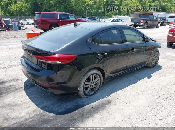 5NPD84LF9HH118886 2017 HYUNDAI ELANTRA Black Tył prawy