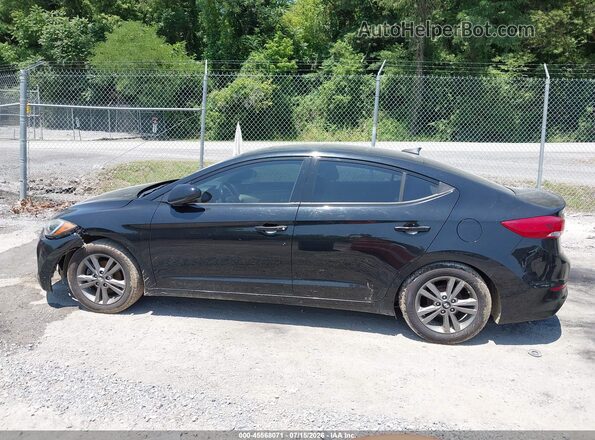 5NPD84LF9HH118886 2017 HYUNDAI ELANTRA Black Widok wnętrza 360 stopni