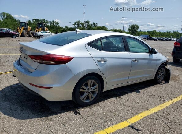 5NPD84LF9HH139639 2017 HYUNDAI ELANTRA Серебряный Задняя правая четверть