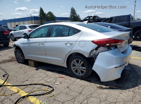 5NPD84LF9HH139639 2017 HYUNDAI ELANTRA Серебряный Задняя левая четверть