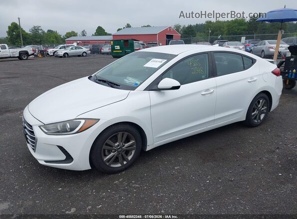 5NPD84LF9HH144081 2017 HYUNDAI ELANTRA White Front left