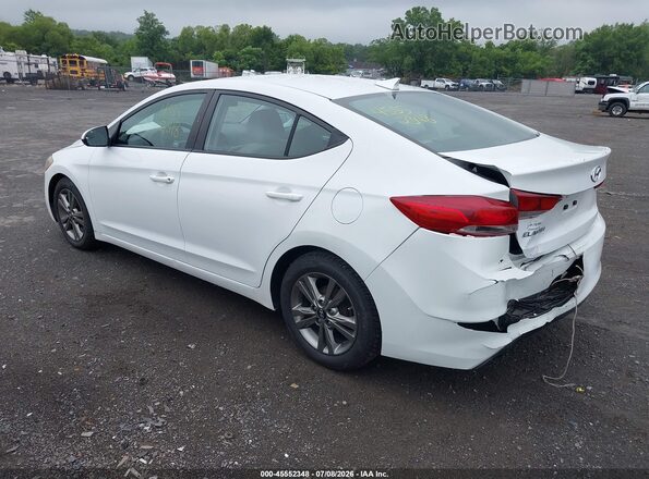 5NPD84LF9HH144081 2017 HYUNDAI ELANTRA White Rear left
