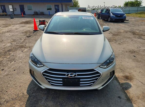 5NPD84LF9HH165481 2017 HYUNDAI ELANTRA Beige Դիմացի տեսք
