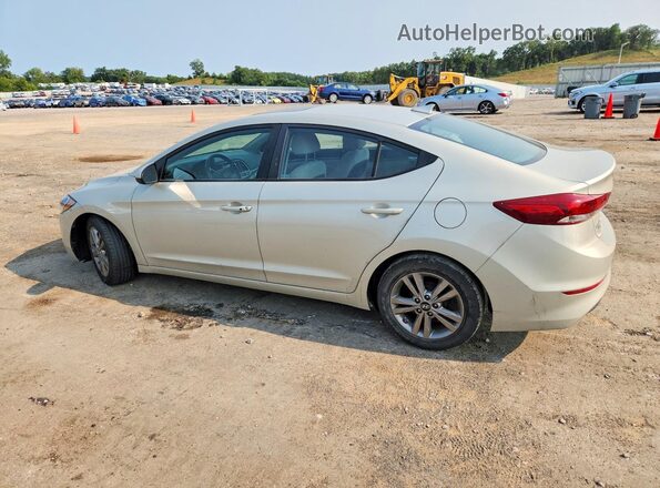 5NPD84LF9HH165481 2017 HYUNDAI ELANTRA Beige Հետևի ձախ