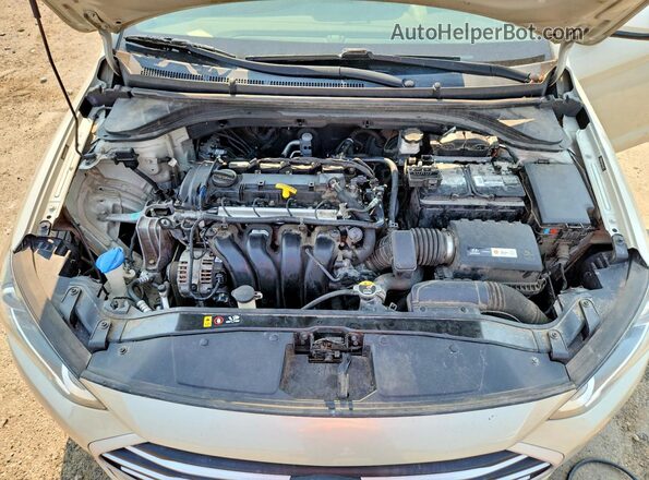 5NPD84LF9HH165481 2017 HYUNDAI ELANTRA Beige Սալոնի հետևի տեսք