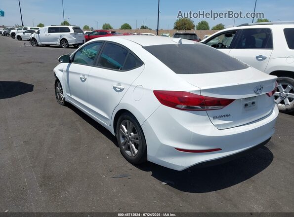 5NPD84LF9HH169952 2017 HYUNDAI ELANTRA White Հետևի ձախ