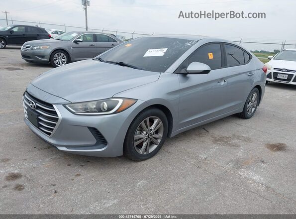 5NPD84LF9HH190073 2017 HYUNDAI ELANTRA Gray Front left