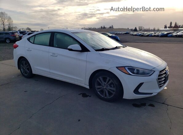 5NPD84LF9JH212871 2018 HYUNDAI ELANTRA White Առջևի աջ