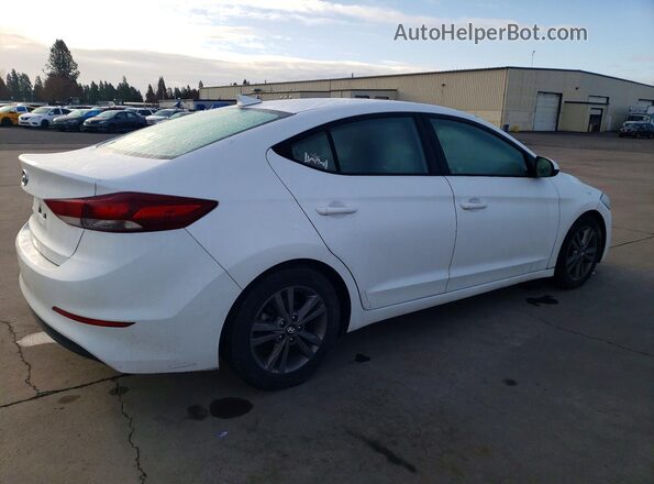 5NPD84LF9JH212871 2018 HYUNDAI ELANTRA White Հետևի աջ