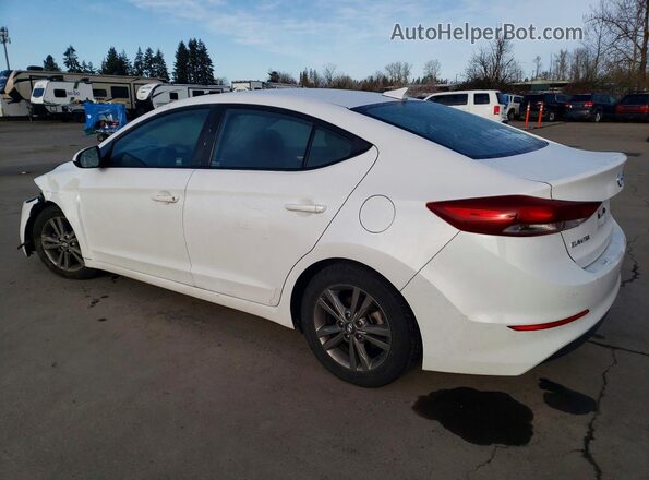 5NPD84LF9JH212871 2018 HYUNDAI ELANTRA White Հետևի ձախ