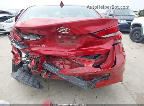 5NPD84LF9JH227709 2018 HYUNDAI ELANTRA Red 