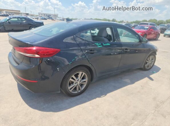 5NPD84LF9JH240671 2018 HYUNDAI ELANTRA Black უკანა მარჯვენა