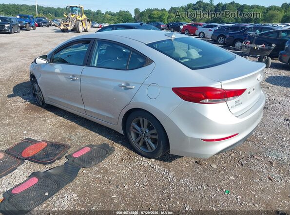 5NPD84LF9JH243442 2018 HYUNDAI ELANTRA Серебряный Задняя левая четверть
