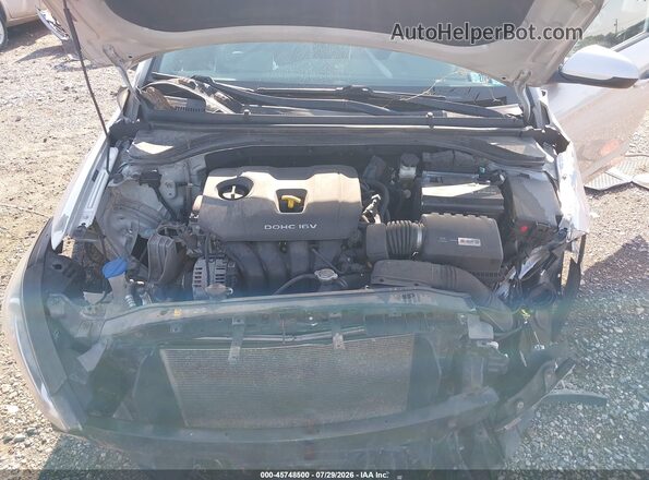 5NPD84LF9JH243442 2018 HYUNDAI ELANTRA Серебряный Вид сзади