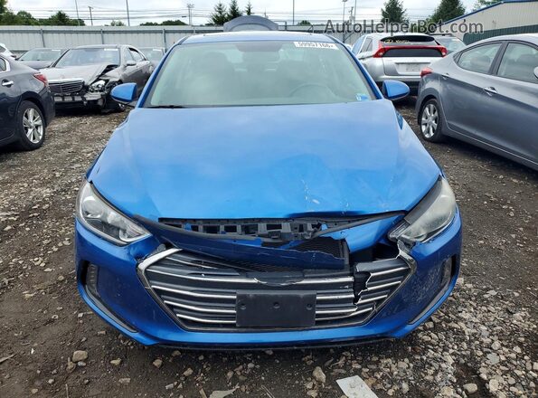 5NPD84LF9JH248415 2018 HYUNDAI ELANTRA Синий Вид спереди