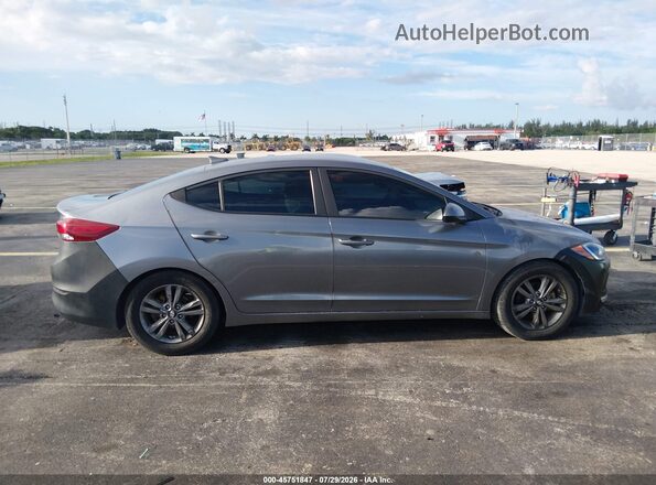 5NPD84LF9JH293600 2018 HYUNDAI ELANTRA Cream Вид задньої частини салону