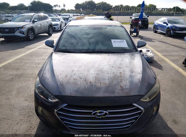 5NPD84LF9JH293600 2018 HYUNDAI ELANTRA Cream Вид щитка приладів