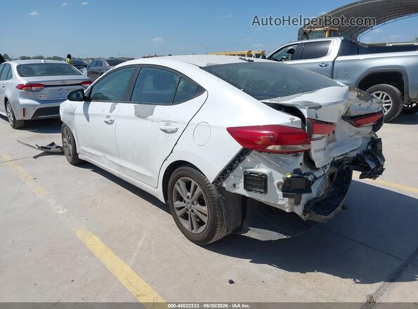 5NPD84LF9JH294696 2018 HYUNDAI ELANTRA White Rear left