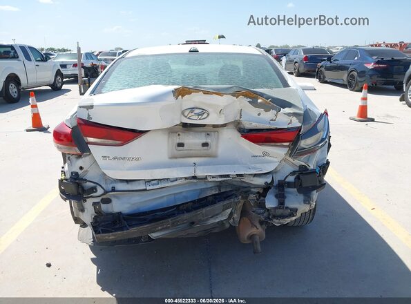 5NPD84LF9JH294696 2018 HYUNDAI ELANTRA White 