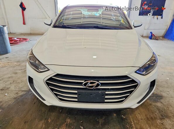 5NPD84LF9JH298750 2018 HYUNDAI ELANTRA White Vista frontal