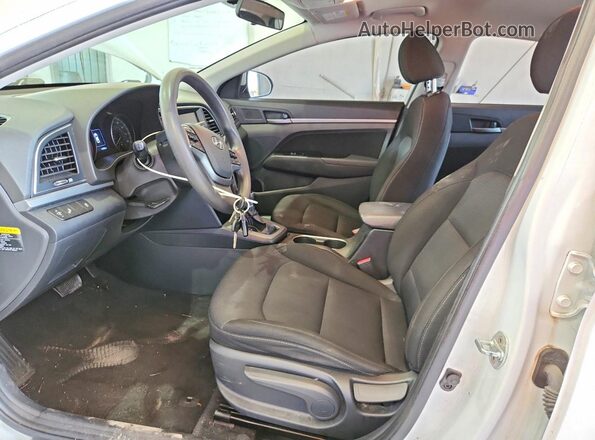 5NPD84LF9JH298750 2018 HYUNDAI ELANTRA White Vista interior delantera