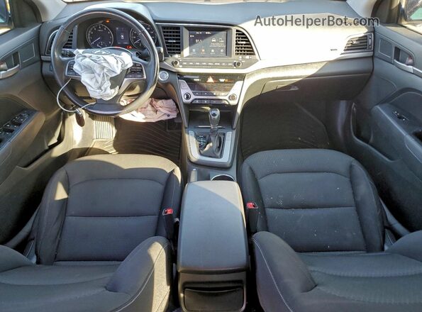 5NPD84LF9JH300111 2018 HYUNDAI ELANTRA Gray Dashboard view