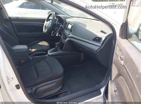 5NPD84LF9JH329379 2018 HYUNDAI ELANTRA White Սալոնի դիմացի տեսք