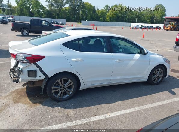 5NPD84LF9JH329379 2018 HYUNDAI ELANTRA White Սալոնի հետևի տեսք