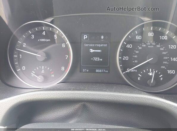 5NPD84LF9JH342133 2018 HYUNDAI ELANTRA Blue Widok tylnych siedzeń