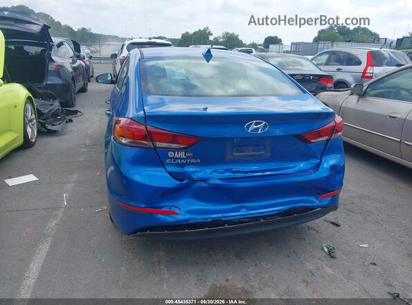 5NPD84LF9JH342133 2018 HYUNDAI ELANTRA Blue 